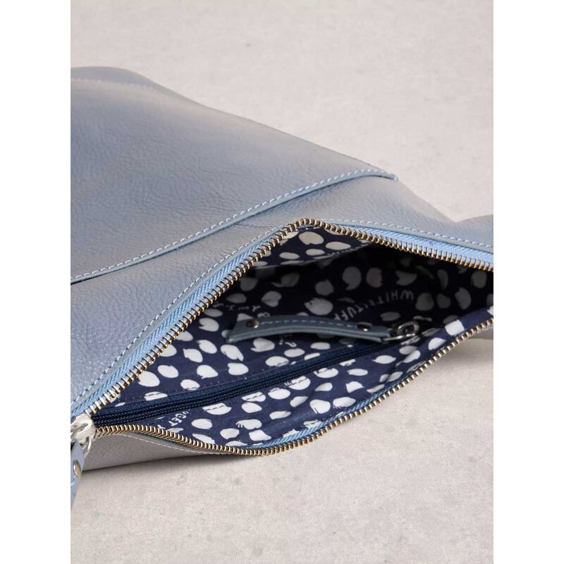 White Stuff Fern Leather Crossbody image number 6